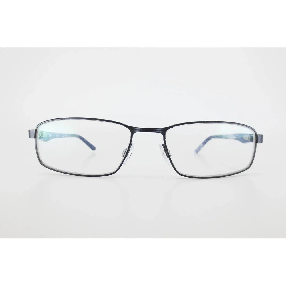 Shaquille O'Neal Signature 4005 Zyloware Navy Blue Rectangular Eyeglasses 140mm